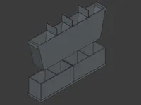 PLA - 0.2mm layer, 2 walls, 5% infill