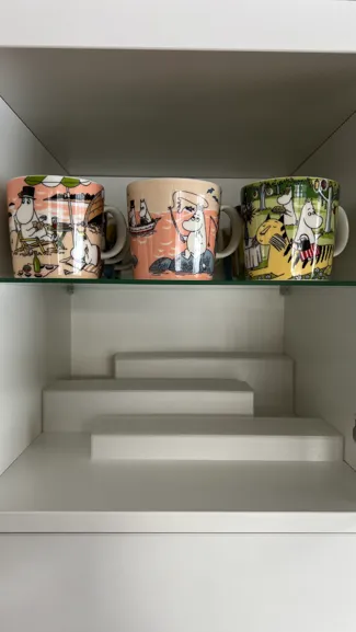 Kallax Moomin Mug "stairs"