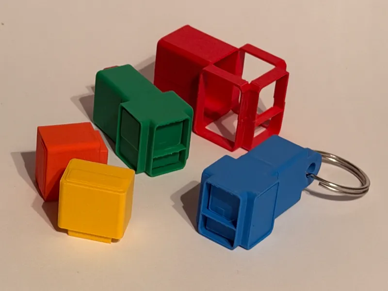 K67 Kiosk Keychain (1970s Design Icon)