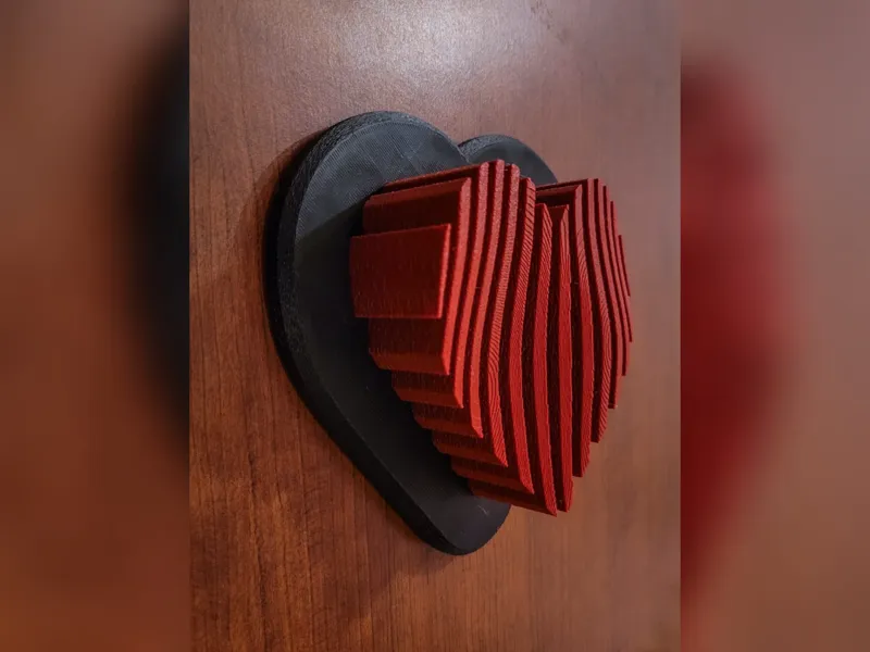 Heart Wall Sculpture (No AMS)