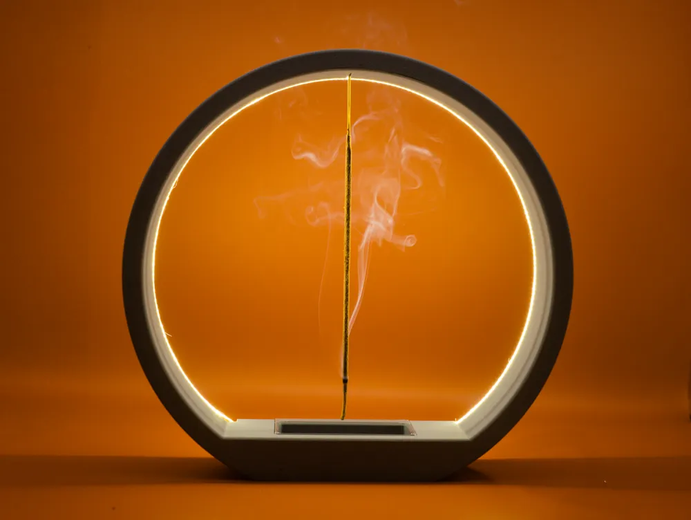 LED light incense holder - Free 3D Print Model - MakerWorld