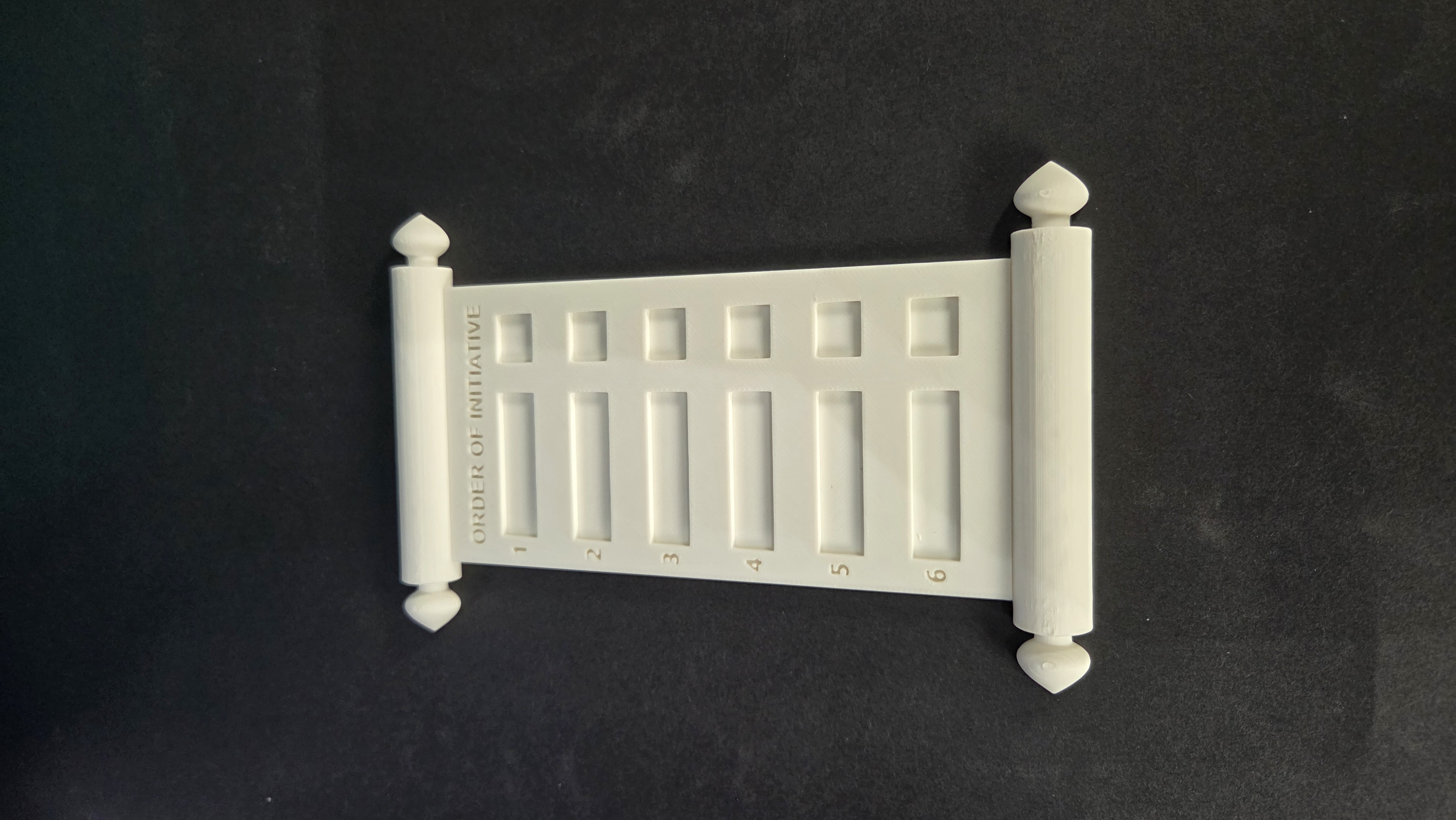 Miniatura 2 do modelo 3D D&D Initiative Tracker Scroll