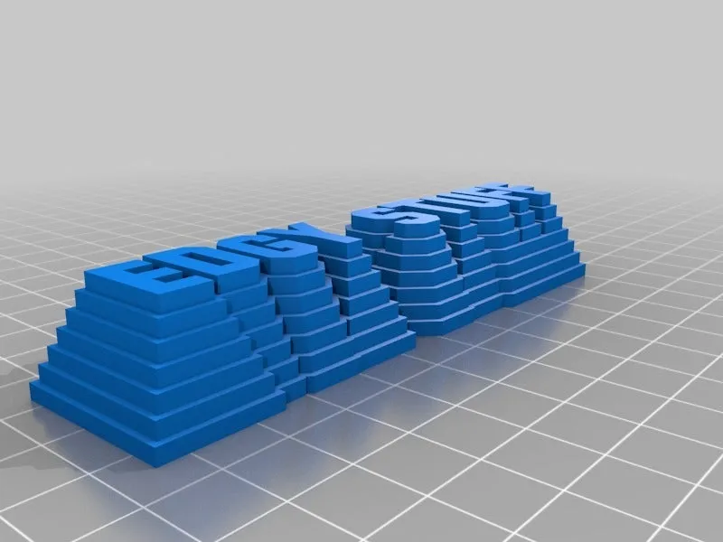 Customizable pyramid text by Makkuro - MakerWorld