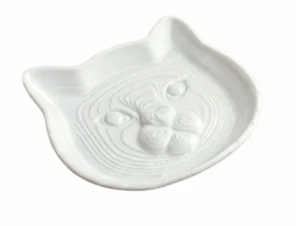 Cat-Shaped Decorative Tray