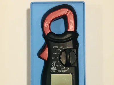 Cen-Tech Clamp Multimeter Gridfinity Tray