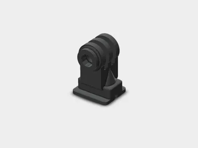 Cold Shoe to GoPro adapter