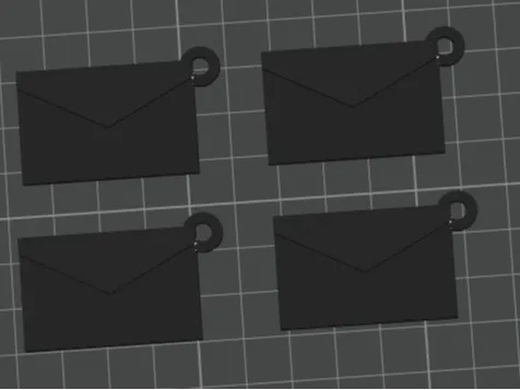 four letters notes flat
