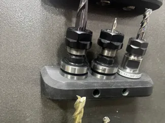 TTS (Tormach Tool System) 3 Tool Wall Mount Holder