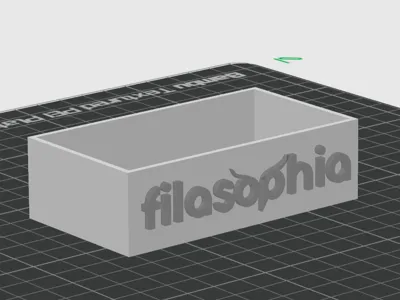Skadis container for Filasophia adhesive kit