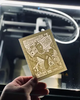Spider-Man Wu Tang Lithophane