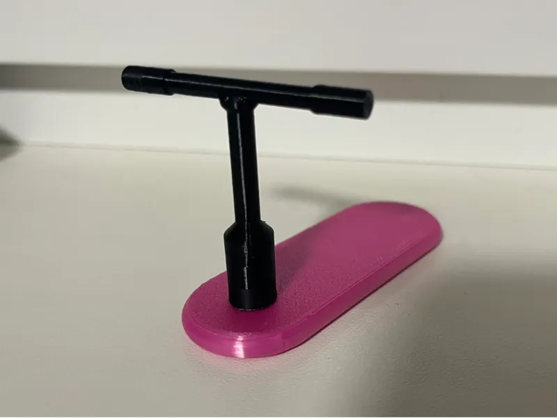 Trampscoot finger
