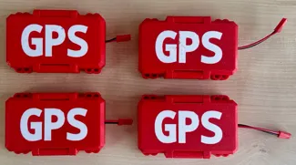 Print-In-Place Box for 10Hz Bluetooth GPS Receiver