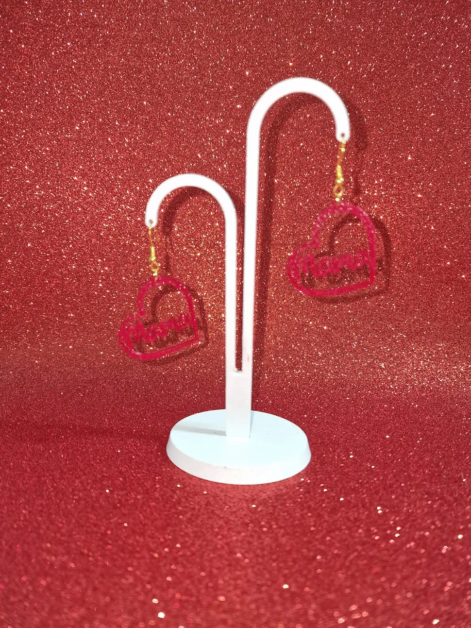 Love mama earrings view 3