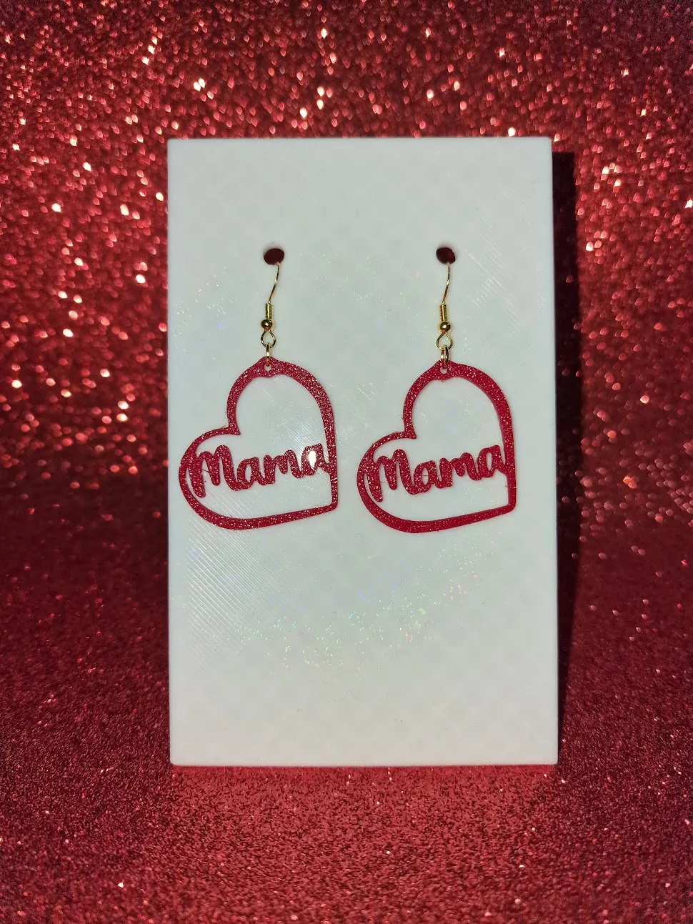 Love mama earrings view 2