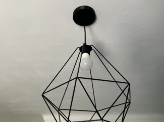 Canopy lamp friction fit