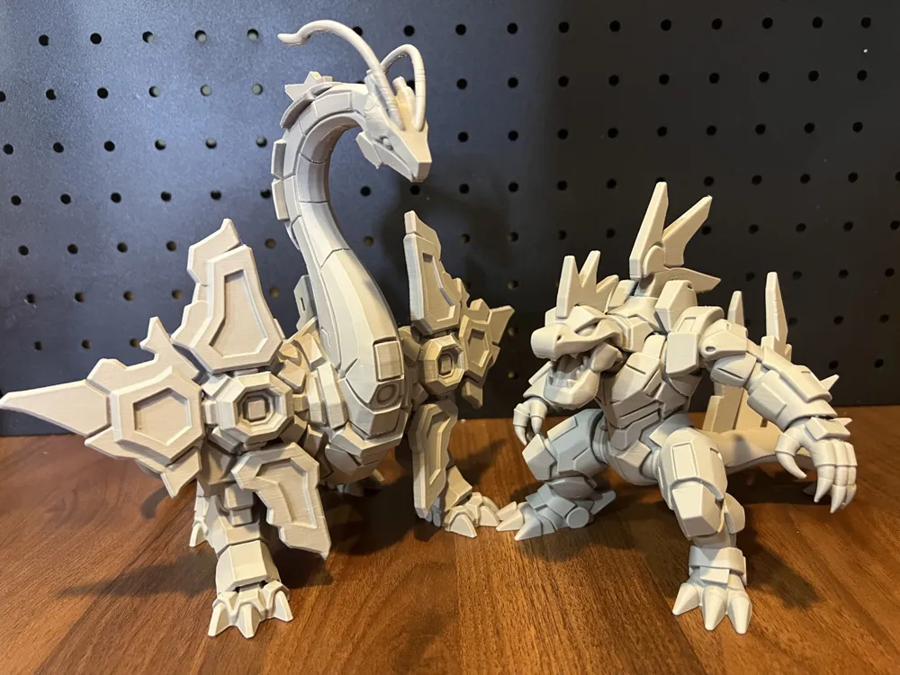 Mecha Pokemon Series: Feraligatr Mecha Statue - Free 3D Print Model ...