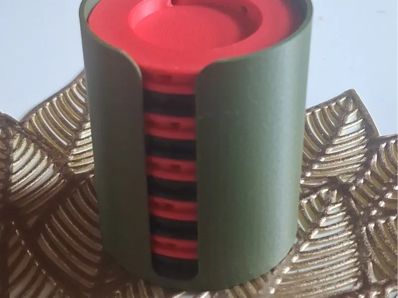 vacuum ring for filament bag with holder