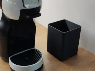 Small bin for used Dolce Gusto Capsules