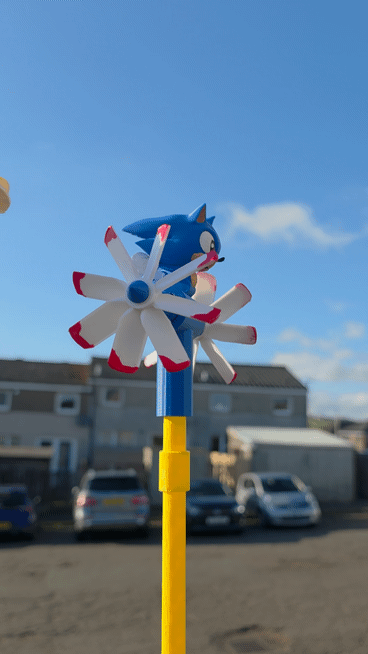 sonic classic windmill