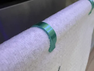 Towel Clip for the Stove Handle