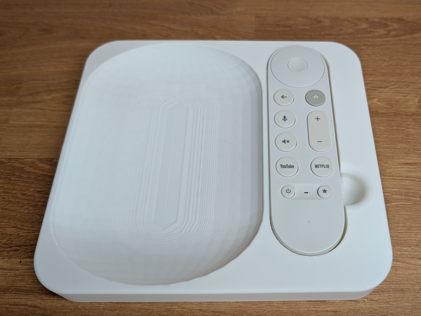Tray for Google tv remote