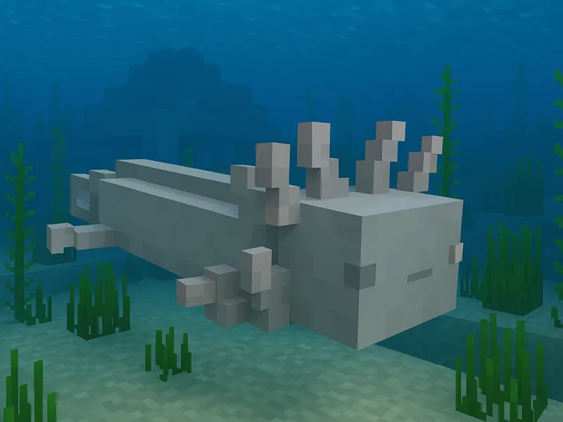 Axolotl Pendrive Tag 