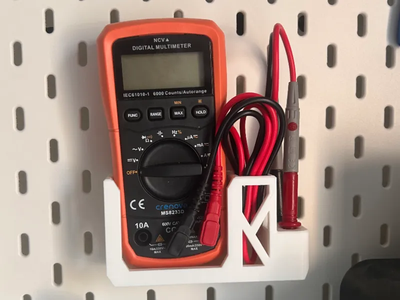 Multimeeter mount SKADIS with cable box Crenova