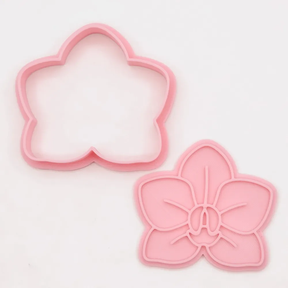 Flowers cookie cutters / stamp by Indibles MakerWorld