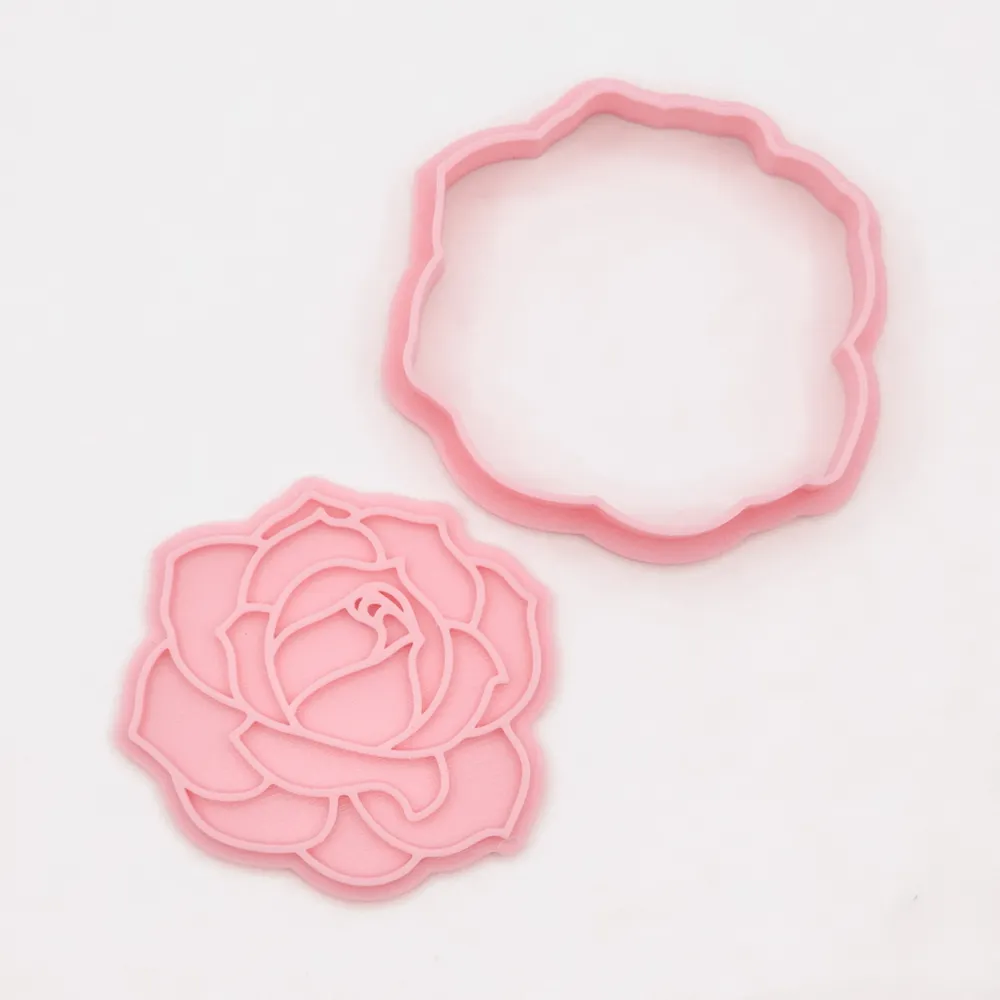 Flowers cookie cutters / stamp by Indibles MakerWorld