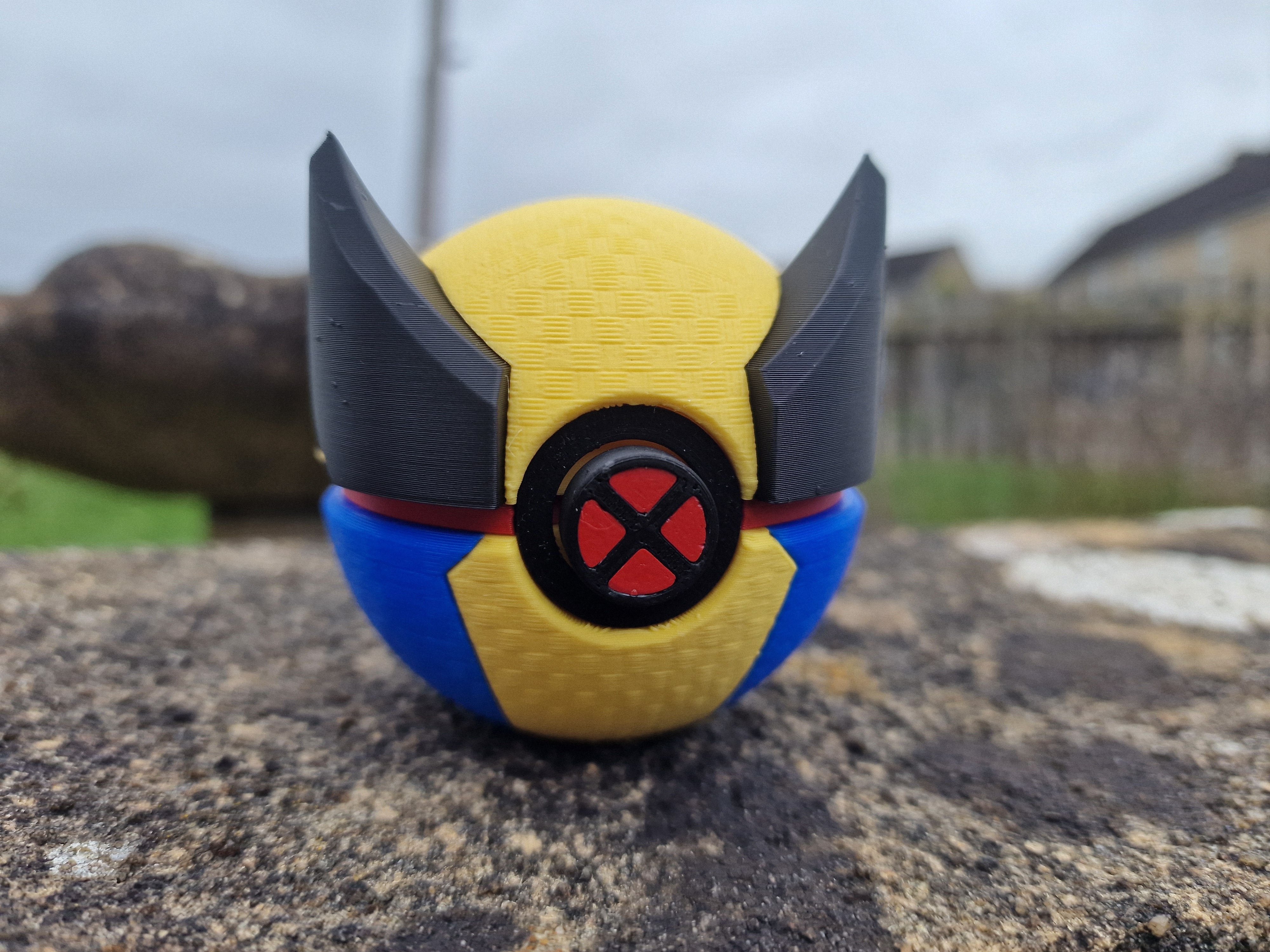 Miniatura 2 do modelo 3D Wolverine Pokeball
