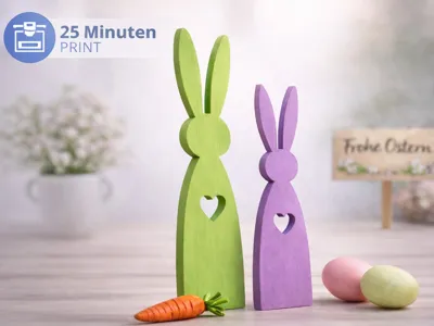 Decorative Bunny with Heart