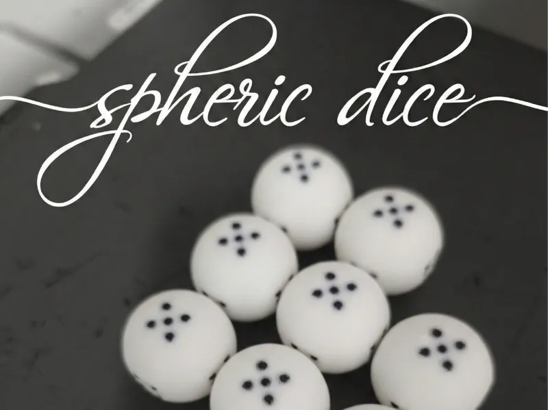 Spheric dice