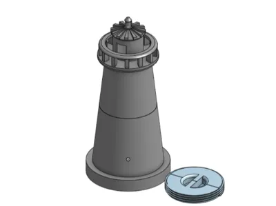 Lighthouse Piggy Bank