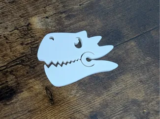 Dino bag-clip