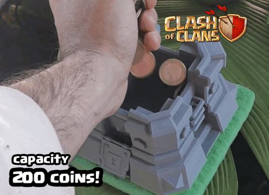 Clash of Clans - Hucha Almacén de Oro