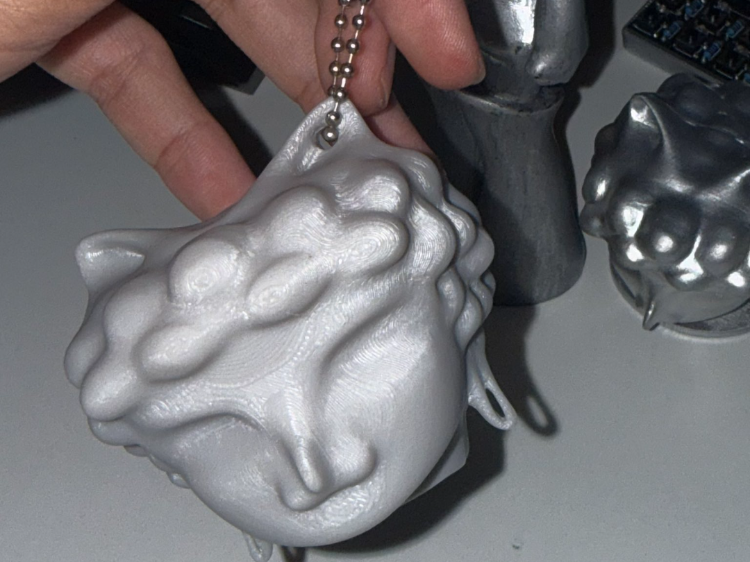 Natcat Buddha Cat Arttoy and Keychain 