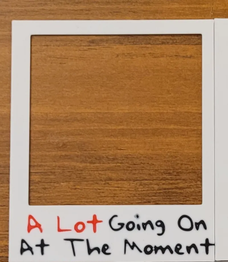 4 Taylor Swift Polaroid Frames