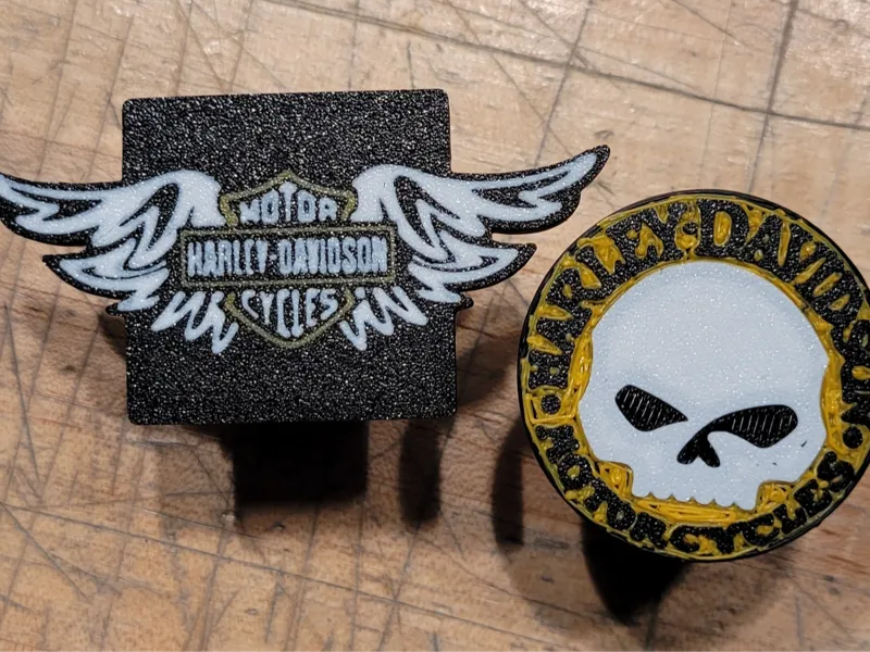 HARLEY DAVIDSON TRAILER HITCH PLUGS FOR RECEIVERS