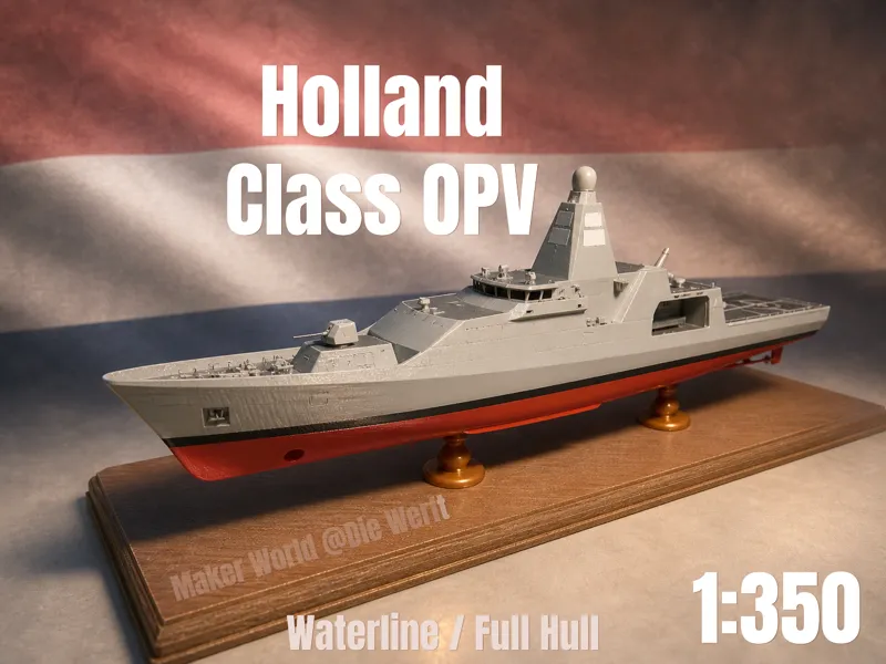 Holland Class Offshore Patrol Vessel 1:350