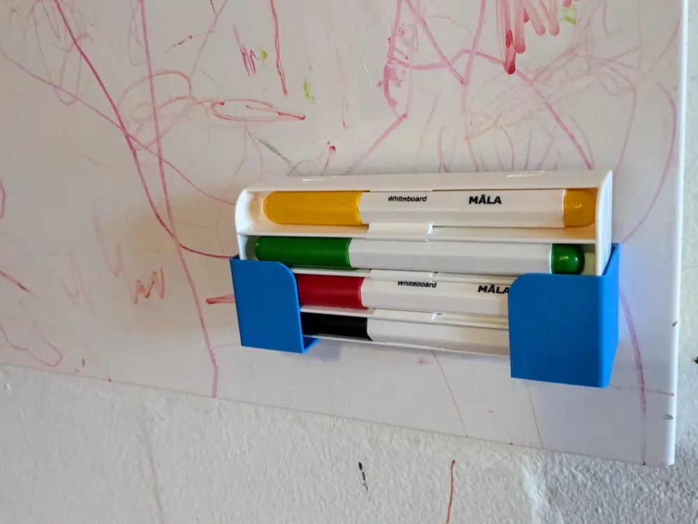 holder for IKEA MALA whiteboard eraser by user_4192801393