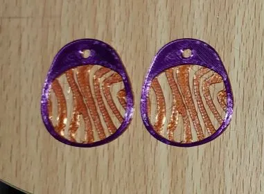 Fat Drops Earrings view 2