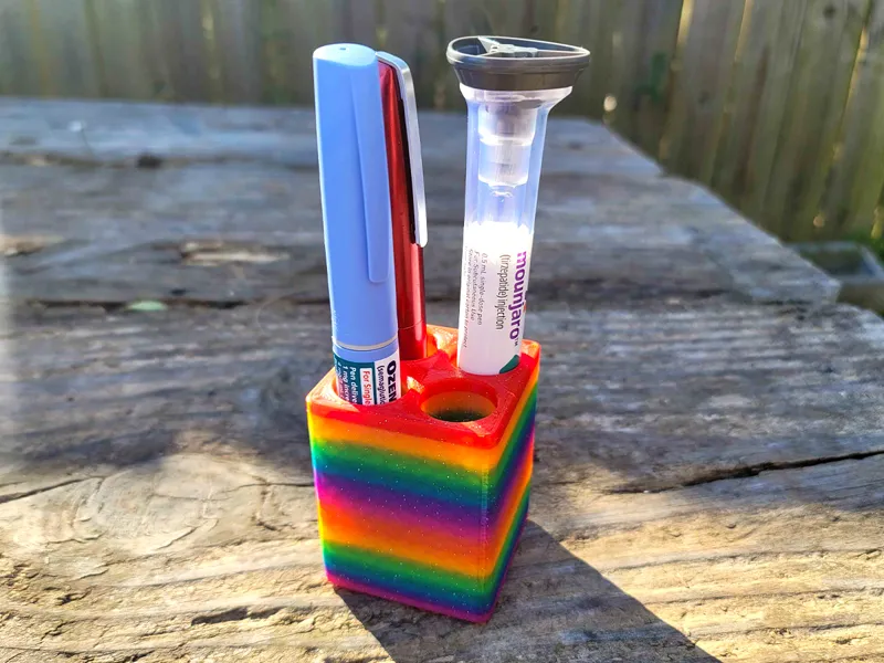 Organizer for 4 Insulin/GLP-1 Injection Pens