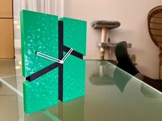Orologio bambulab logo da muro o scrivania
