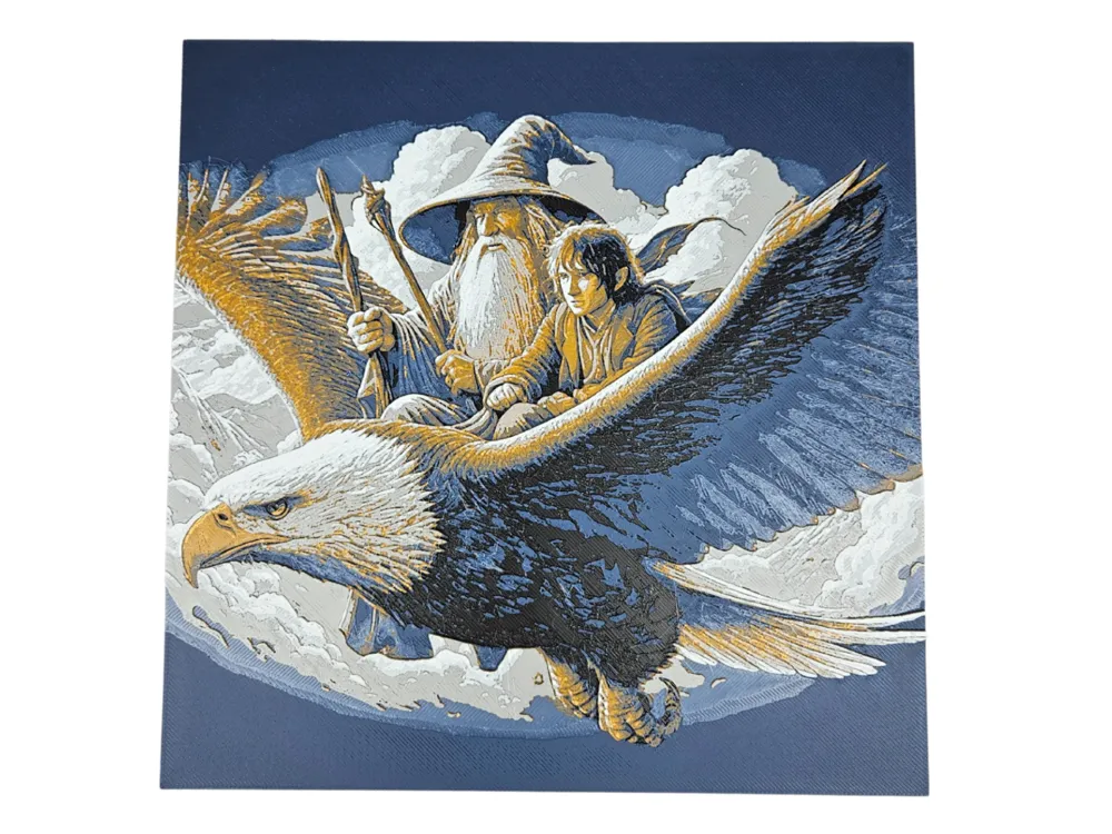 Gandalf & Bilbo's Eagle Escape - Lord of the Rings