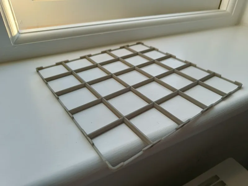 5 by 5 base plate