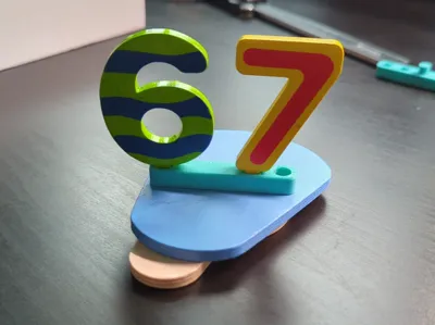 Goki Birthday Caterpillar Camilla / Adapter and Numbers