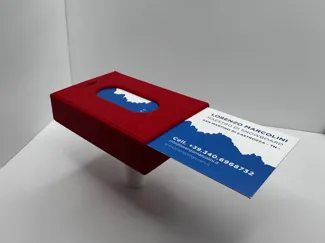 Dispenser Tascabile Biglietti da Visita con NFC