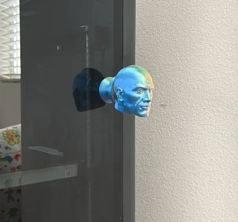 X1/P1 series Dwayne the Rock Johnson Door Handle