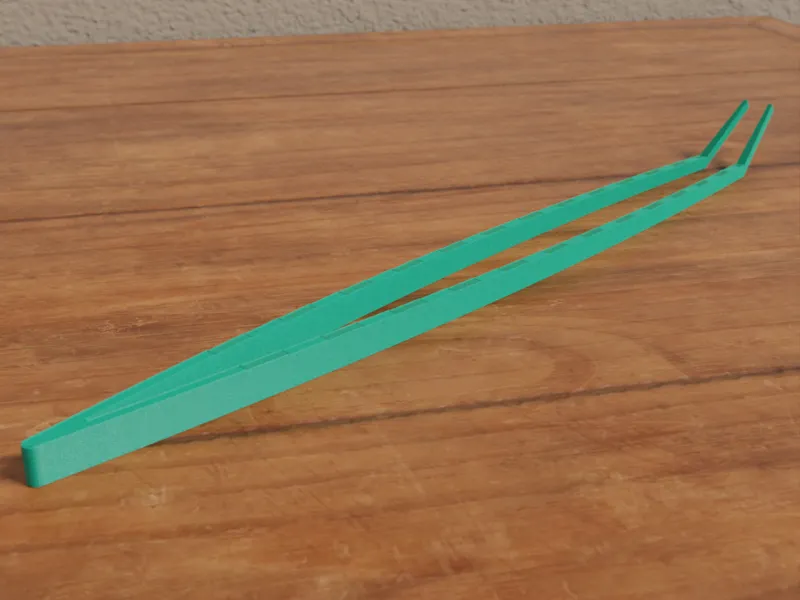 Curved Aquarium Tweezers