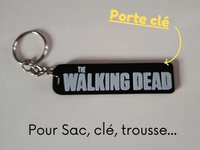 The Walking Dead Keychain